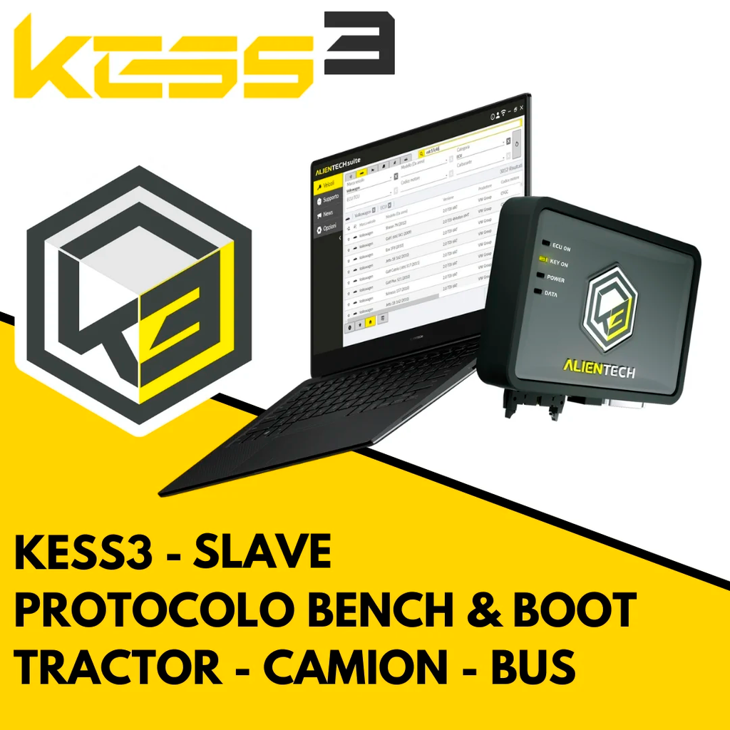 [KESS3SA007] Protocolo Bench & Boot - Slave Tractor - Camión - Bus