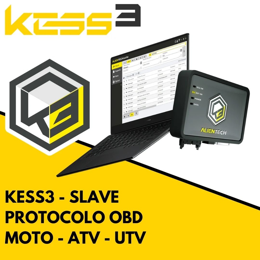 [KESS3SA002] Protocolo OBD - Slave Moto - ATV - UTV
