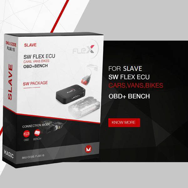 [FLS0.1S] SW Flex ECU OBD + Bench Slave